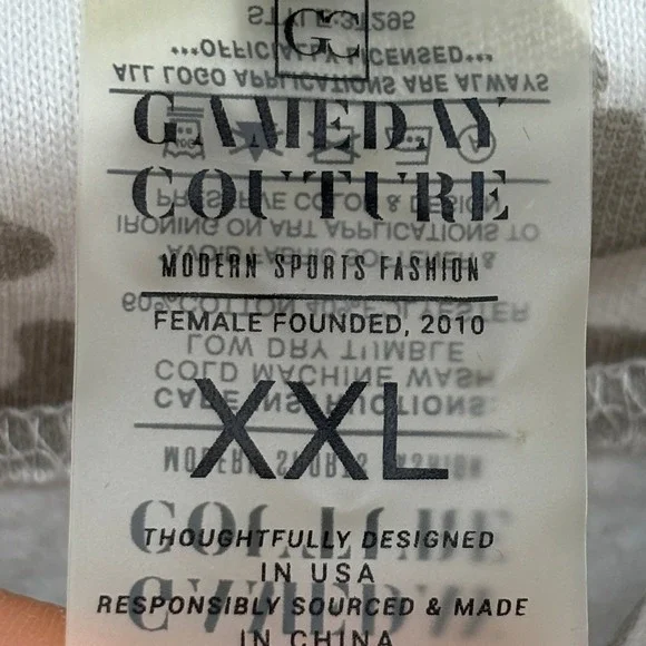 Green Bay Packers Leopard Hoodie Gray Cheetah NFL Graphic Pullover Women's XXL - Picture 10 of 11